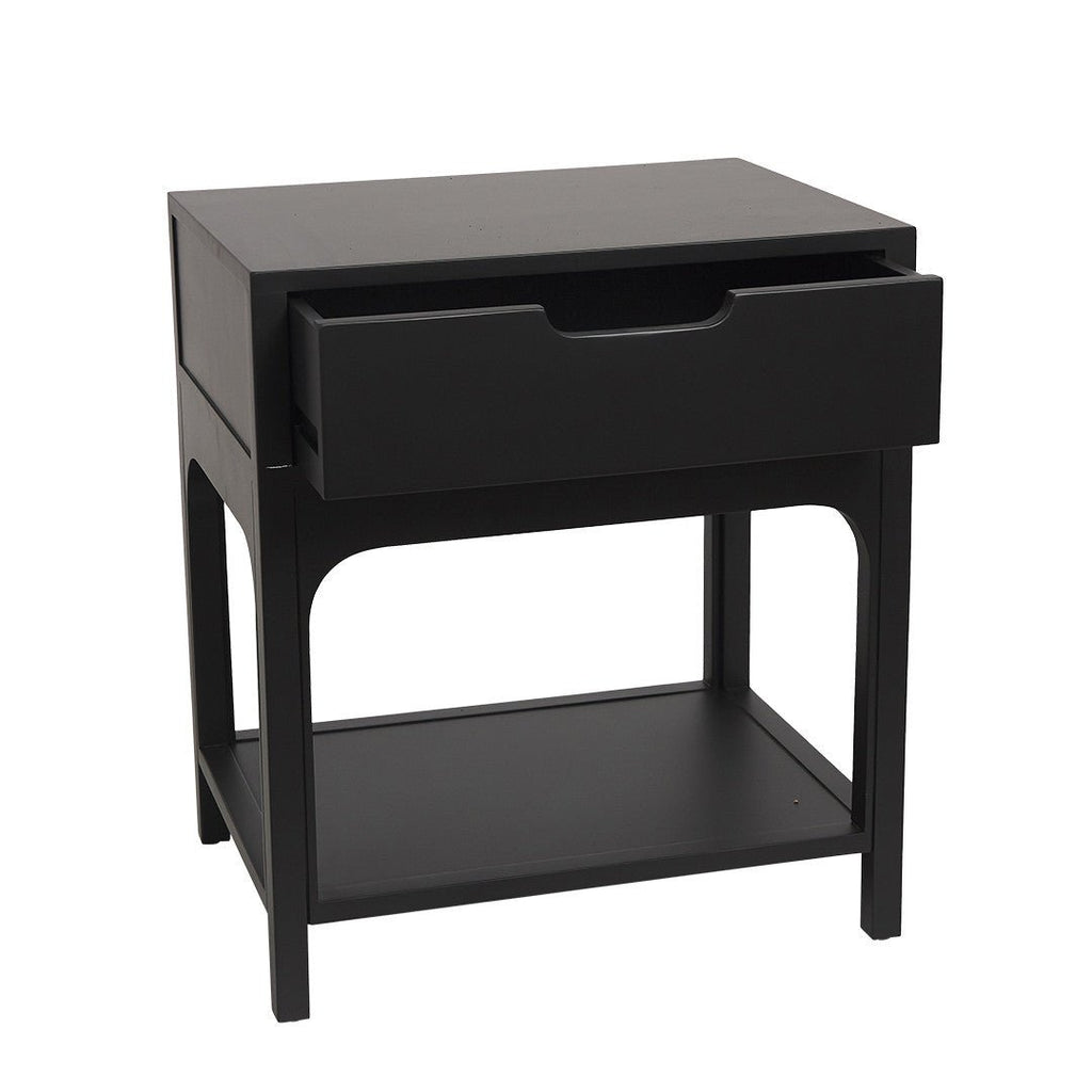 ARCO (BED)SIDE TABLE | BLACK - Green Design Gallery