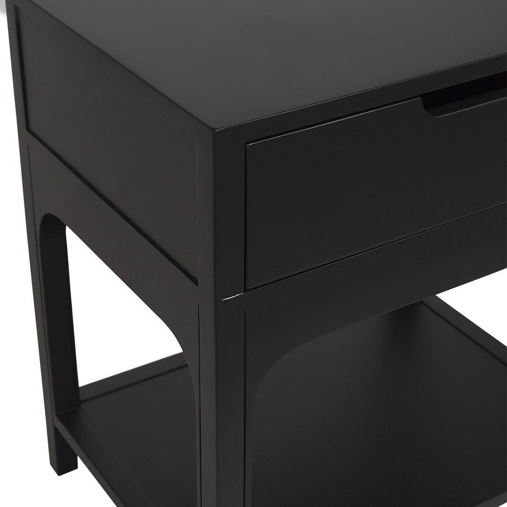 ARCO (BED)SIDE TABLE | BLACK - Green Design Gallery