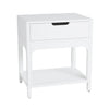 ARCO (BED)SIDE TABLE | WHITE - Green Design Gallery