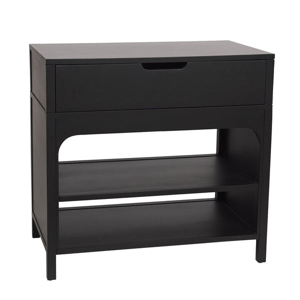 ARCO LARGE (BED)SIDE TABLE | BLACK - Green Design Gallery