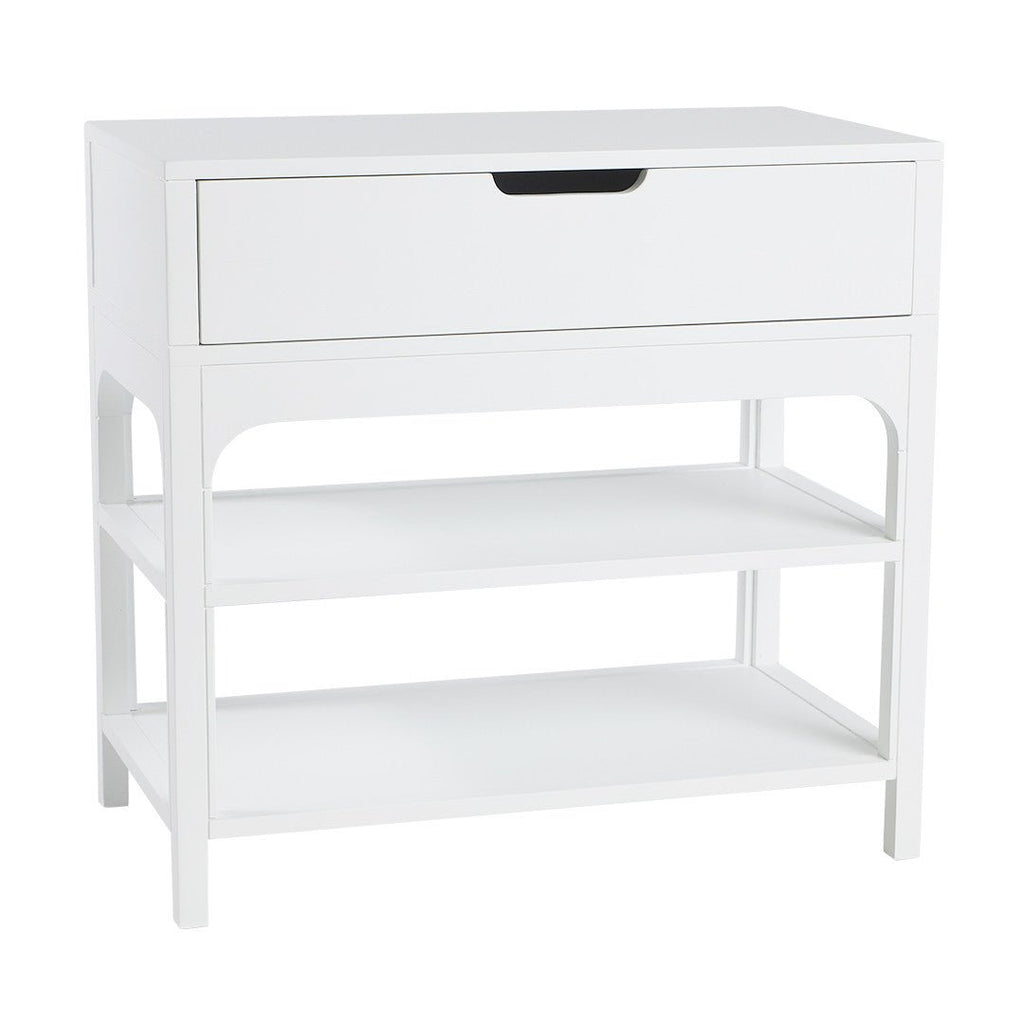 ARCO LARGE (BED)SIDE TABLE | WHITE - Green Design Gallery