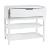ARCO LARGE (BED)SIDE TABLE | WHITE - Green Design Gallery