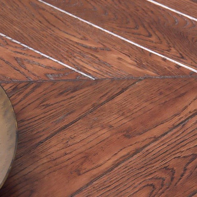 ATHENA COFFEE TABLE / CIGAR OAK + METAL - Green Design Gallery