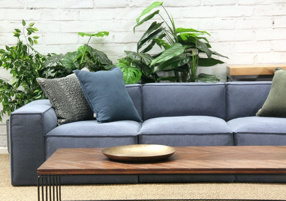 ATHENA COFFEE TABLE / CIGAR OAK + METAL - Green Design Gallery