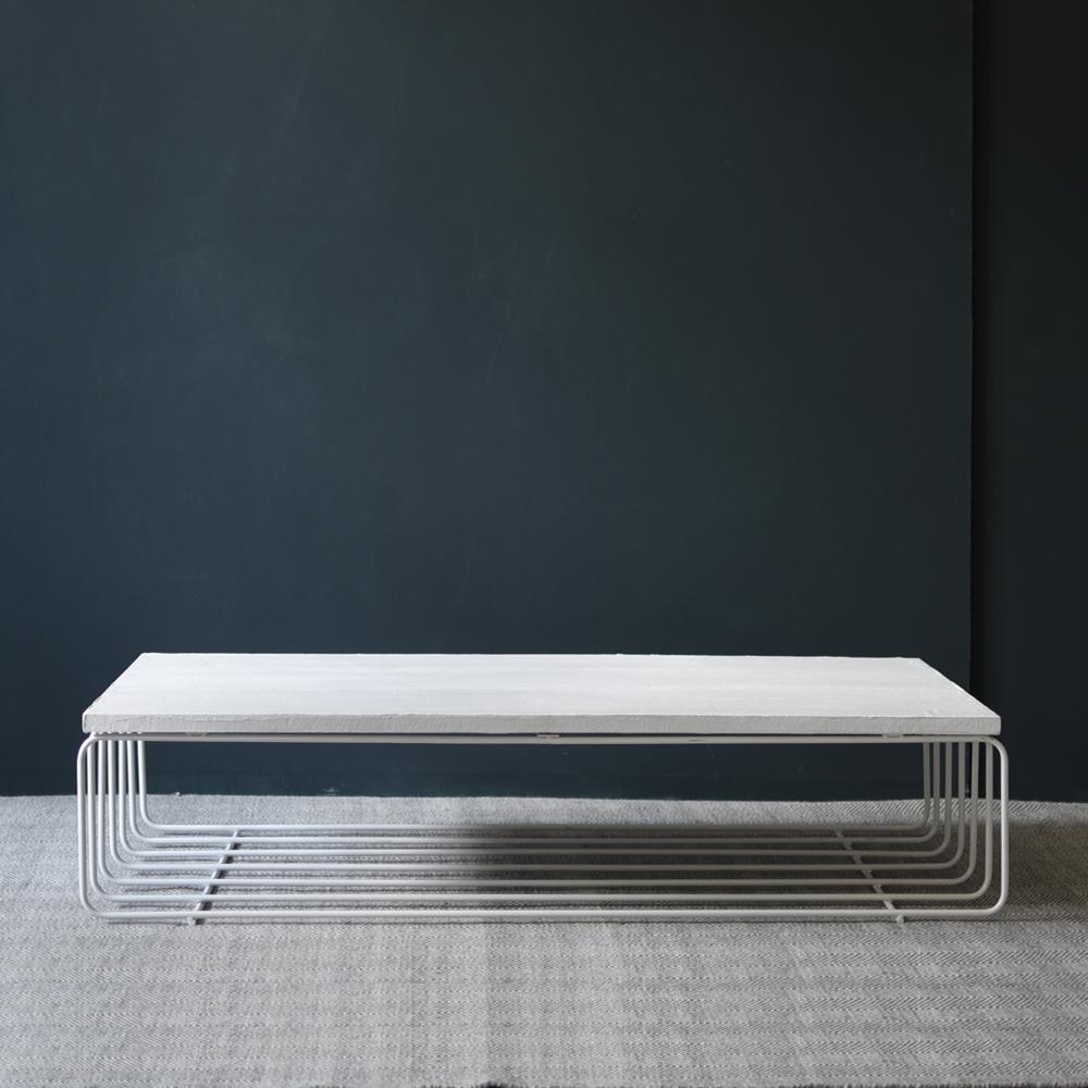 ATHENA COFFEE TABLE / WHITE ITALIAN PAZOLIN - Green Design Gallery