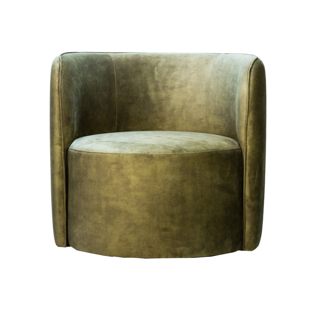 AUDREY SWIVEL CHAIR | MOSS - Green Design Gallery