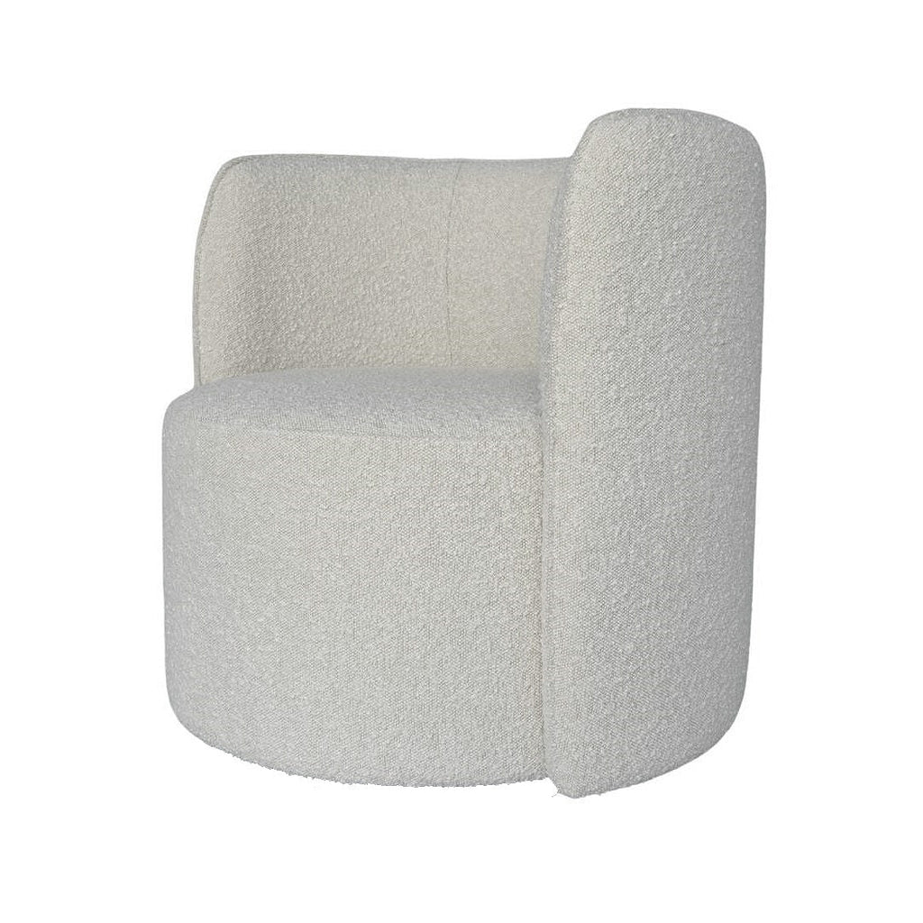 AUDREY SWIVEL CHAIR | NATURAL BOUCLE - Green Design Gallery