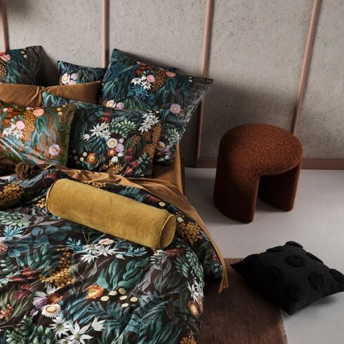 AURORA STOOL | FAUX SHEEPSKIN | 4 COLOR CHOICES - Green Design Gallery