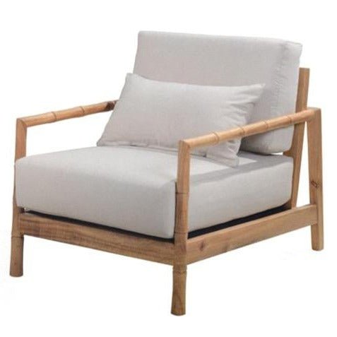 BAMBOO LOUNGE CHAIR / NATURAL OAK - Green Design Gallery