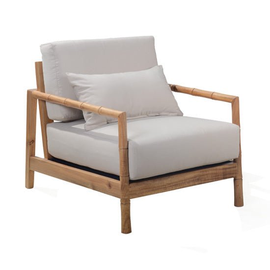 BAMBOO LOUNGE CHAIR / NATURAL OAK - Green Design Gallery