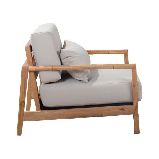 BAMBOO LOUNGE CHAIR / NATURAL OAK - Green Design Gallery