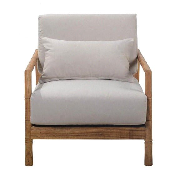 BAMBOO LOUNGE CHAIR / NATURAL OAK - Green Design Gallery