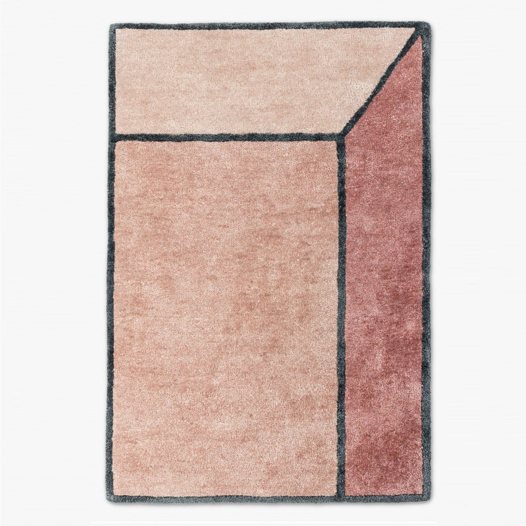 BAMBOO SILK RUG / TERRACOTTA - Green Design Gallery