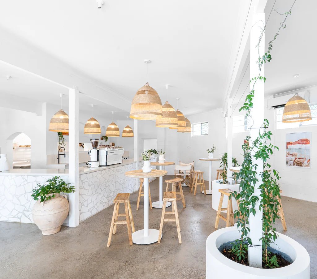 BAR TABLE BASE | WHITE - Green Design Gallery