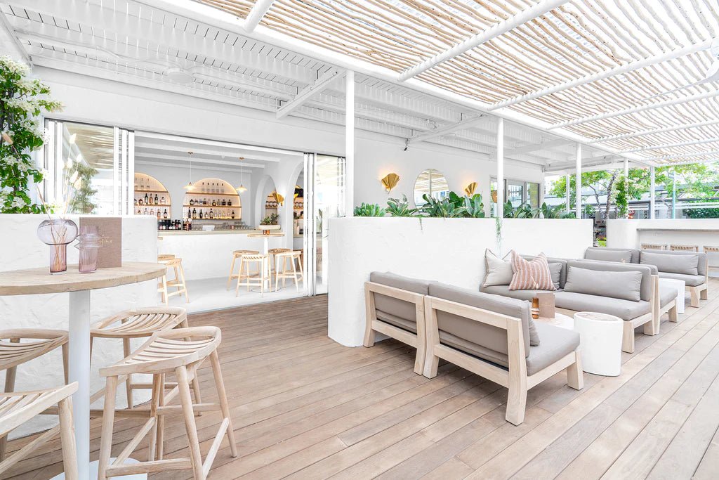 BAR TABLE BASE | WHITE - Green Design Gallery