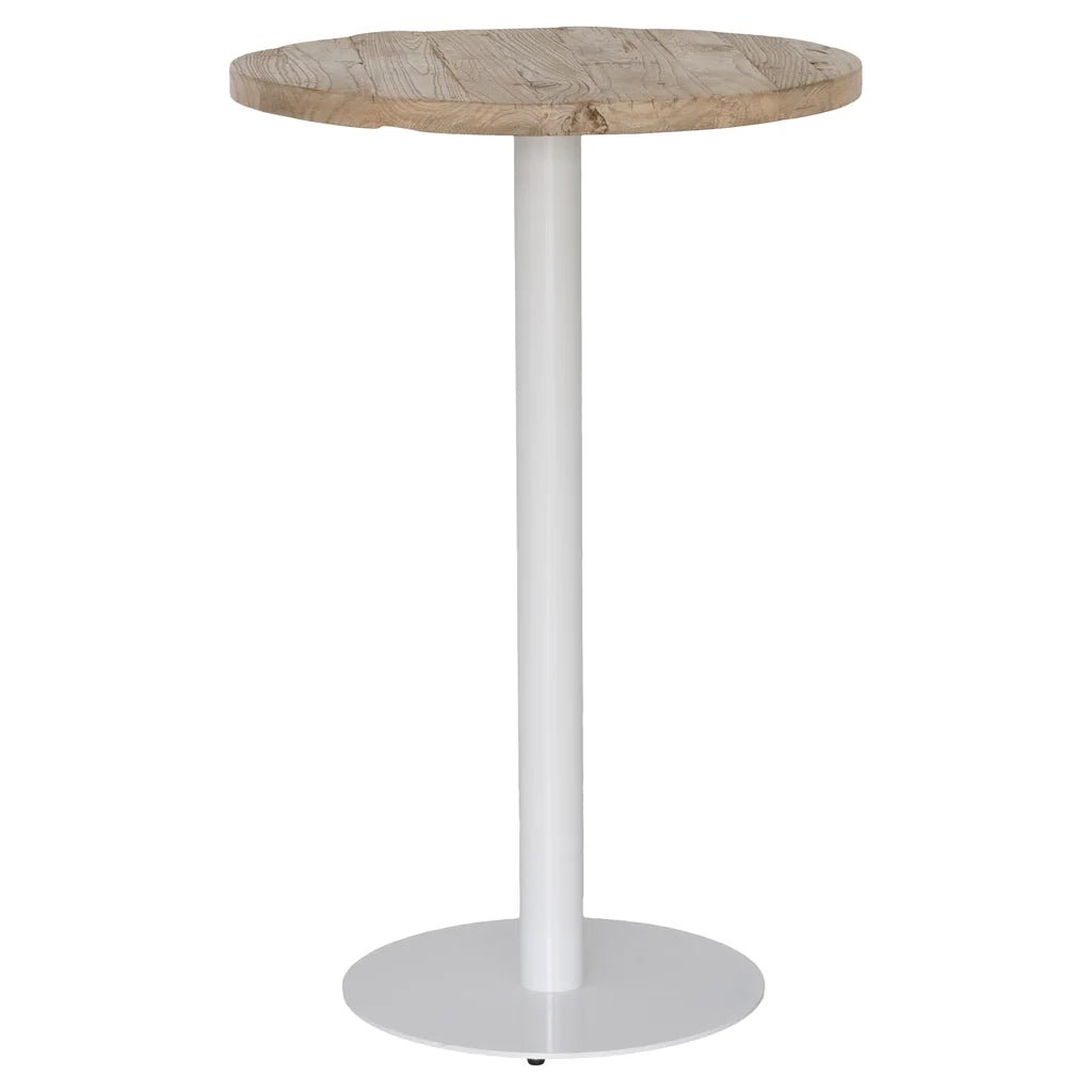BAR TABLE BASE | WHITE - Green Design Gallery