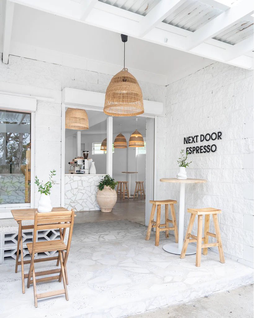 BAR TABLE BASE | WHITE - Green Design Gallery