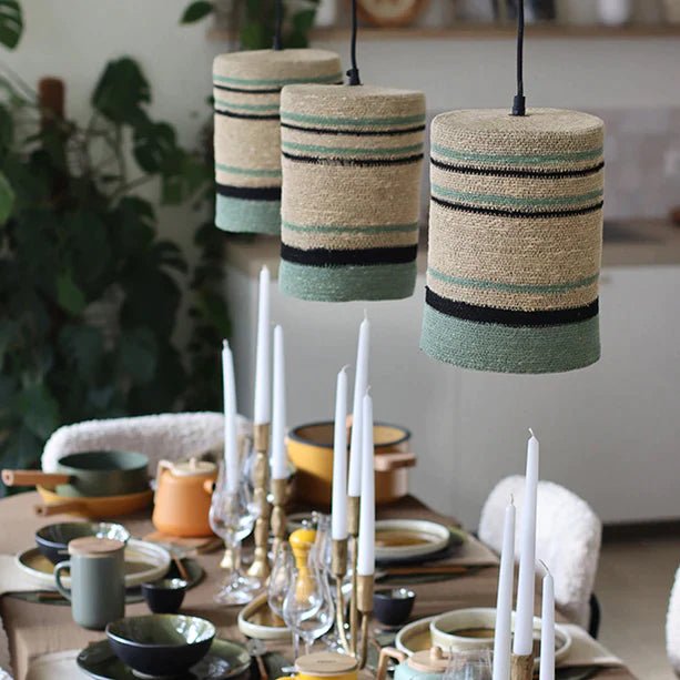 BARBADOS PENDANT LAMPSHADE | SEA SHADES - Green Design Gallery