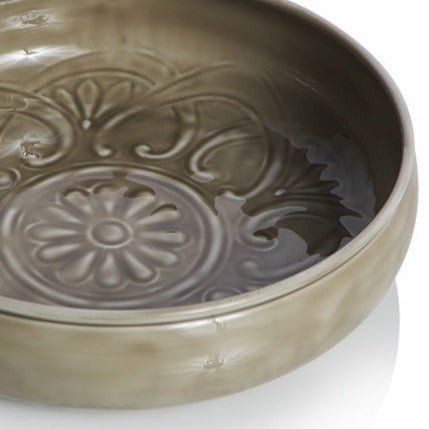 BAZAAR SHALLOW BOWL | ASH | SET OF 2 - Green Design Gallery