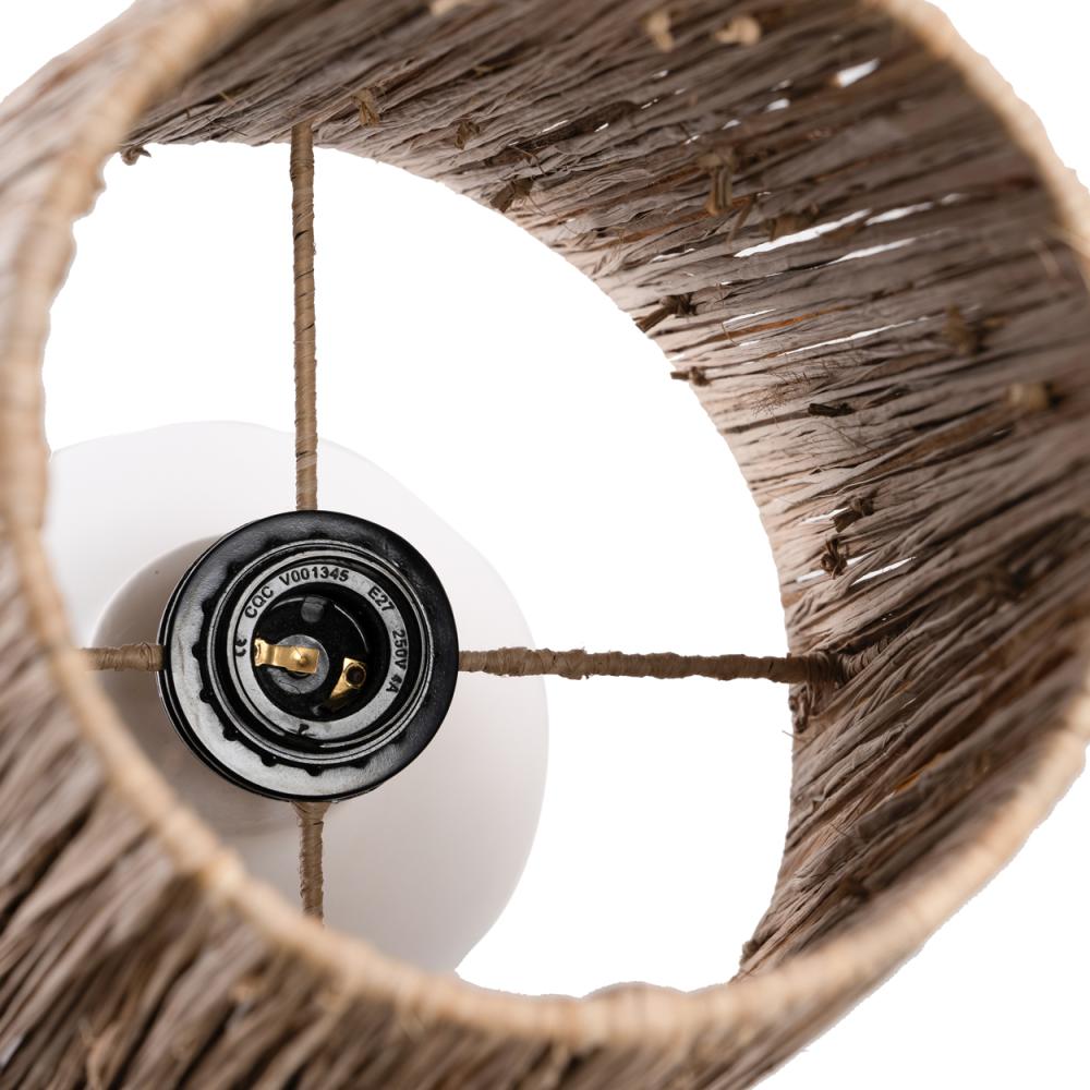 BEDOIN TABLE LAMP | WHITE - Green Design Gallery