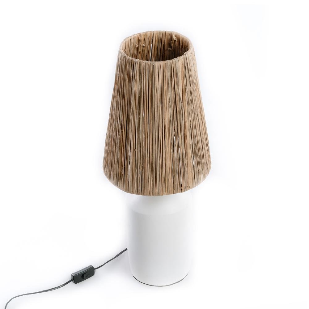 BEDOIN TABLE LAMP | WHITE - Green Design Gallery