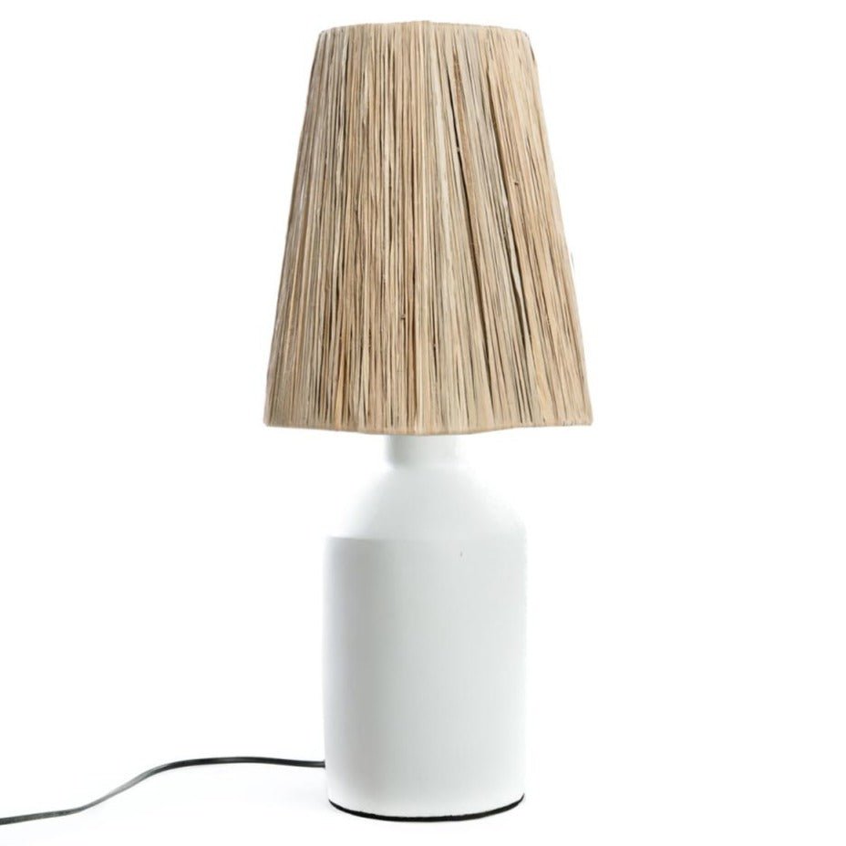 BEDOIN TABLE LAMP | WHITE - Green Design Gallery