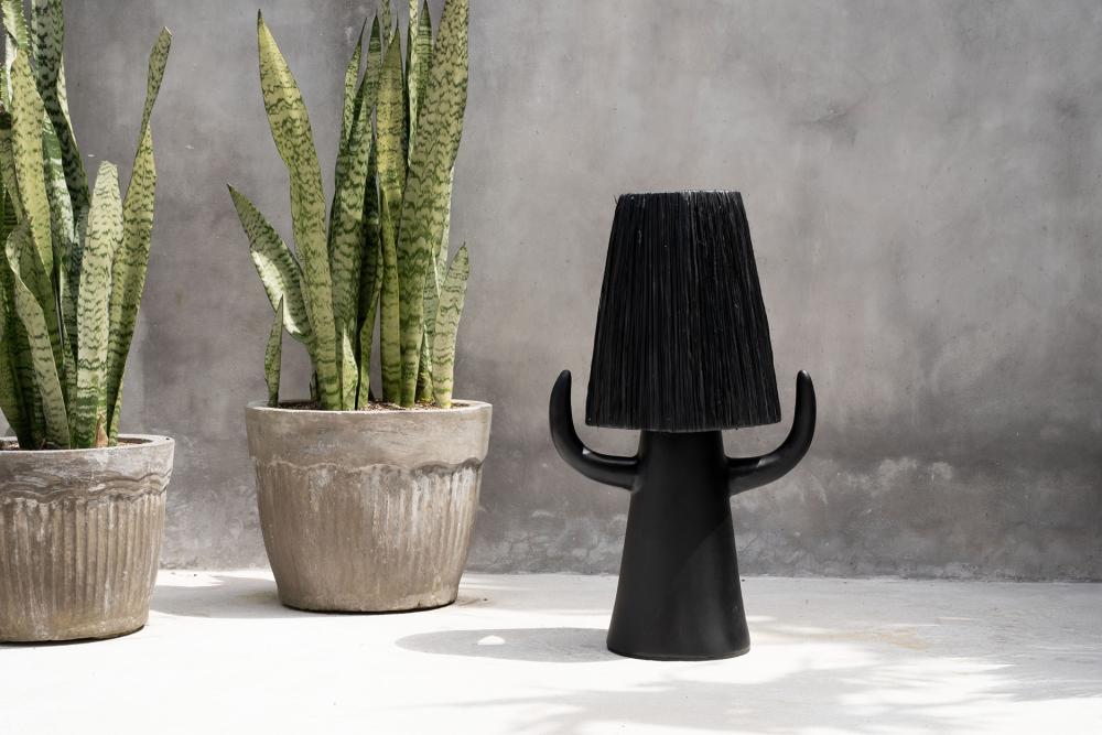 BILLY BOB TABLE LAMP | BLACK - Green Design Gallery