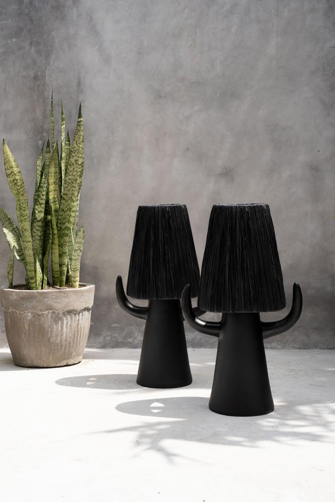 BILLY BOB TABLE LAMP | BLACK - Green Design Gallery