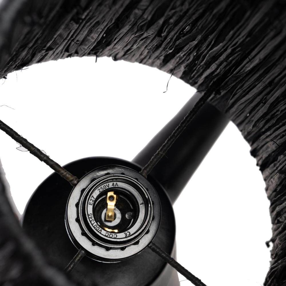 BILLY BOB TABLE LAMP | BLACK - Green Design Gallery