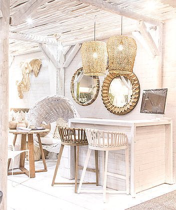 Bindu Pendant Lampshade | NATURAL - Green Design Gallery