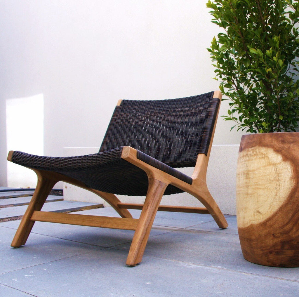 BLISS LOUNGE CHAIR / 2 COLOR OPTIONS (INDOOR-OUTDOOR) - Green Design Gallery