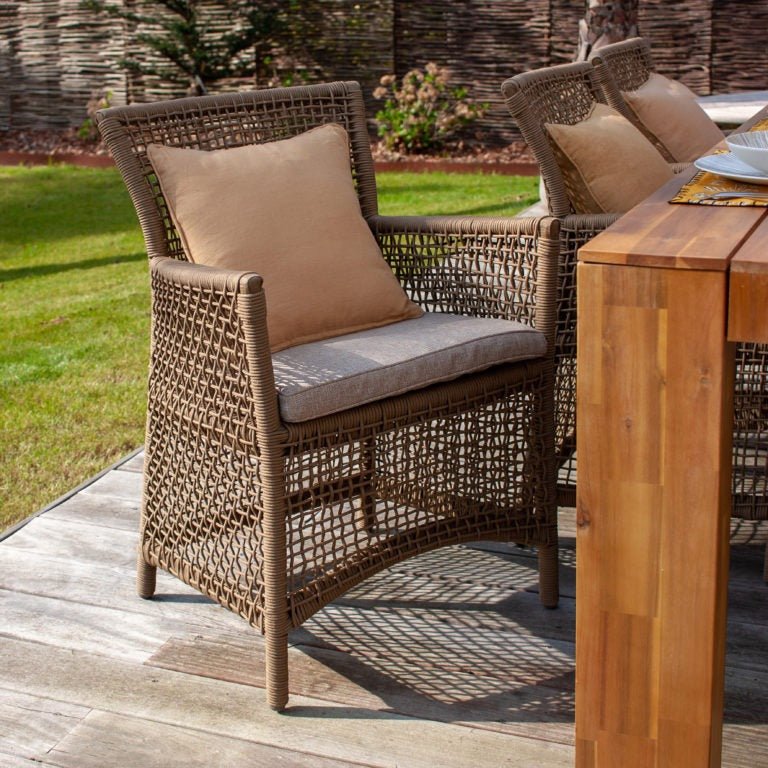 BOCARAY DINING ARMCHAIR | IN-OUTDOORS - Green Design Gallery