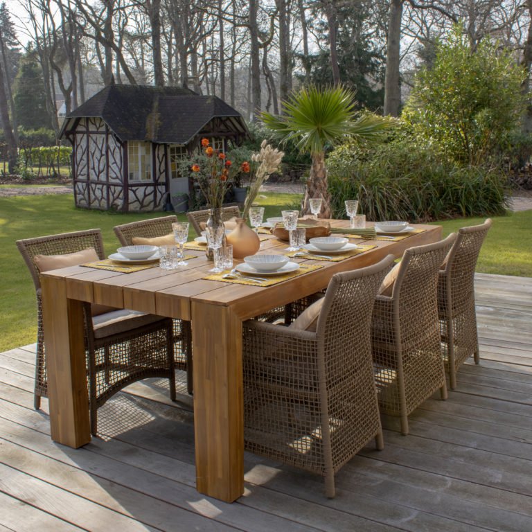 BOCARAY DINING ARMCHAIR | IN-OUTDOORS - Green Design Gallery
