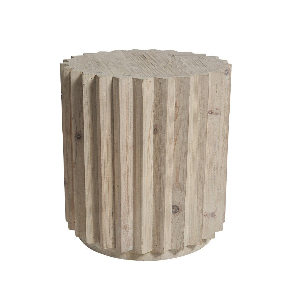 BODEGA SIDE TABLE + STOOL | RECYCLED PINE - Green Design Gallery