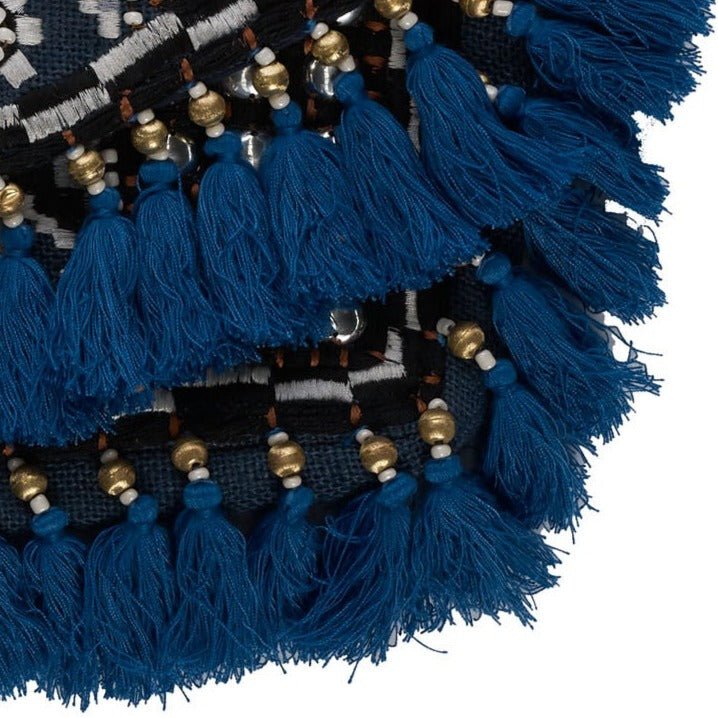BOHEMIA CLUTCH | BLUE - Green Design Gallery