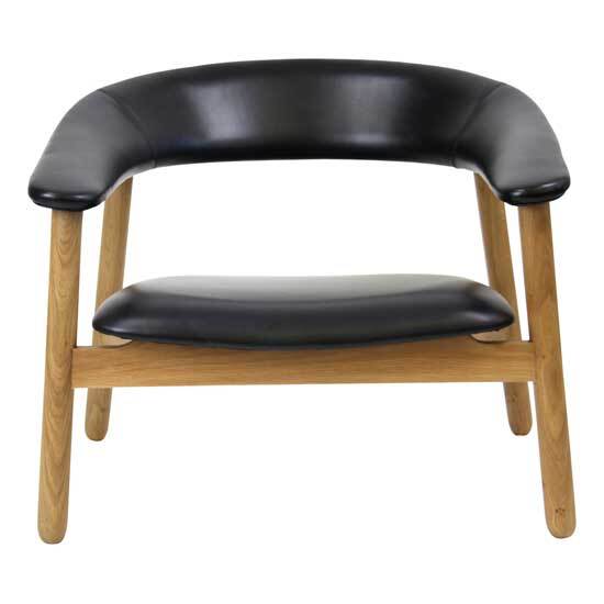 BOOMERANG LOUNGE CHAIR / BLACK - Green Design Gallery