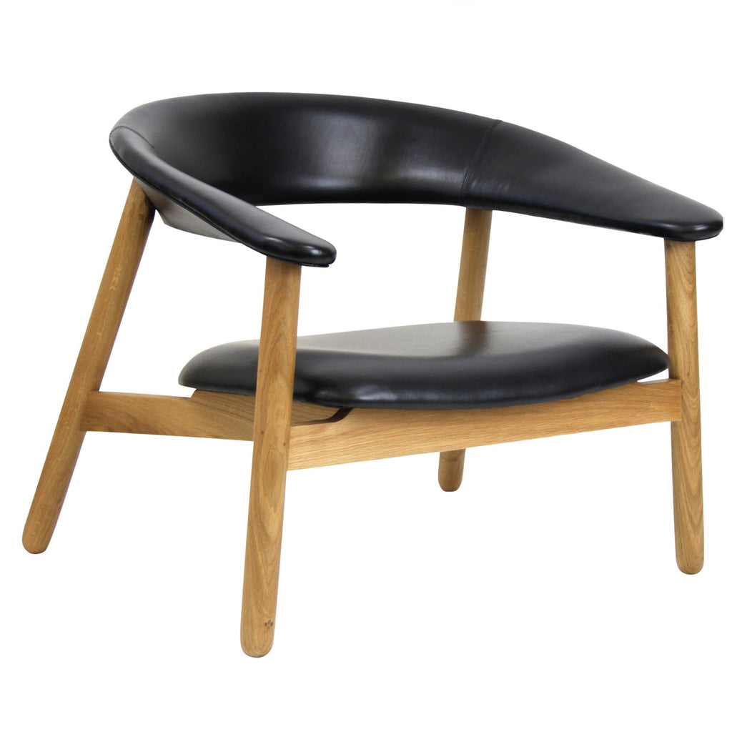 BOOMERANG LOUNGE CHAIR / BLACK - Green Design Gallery
