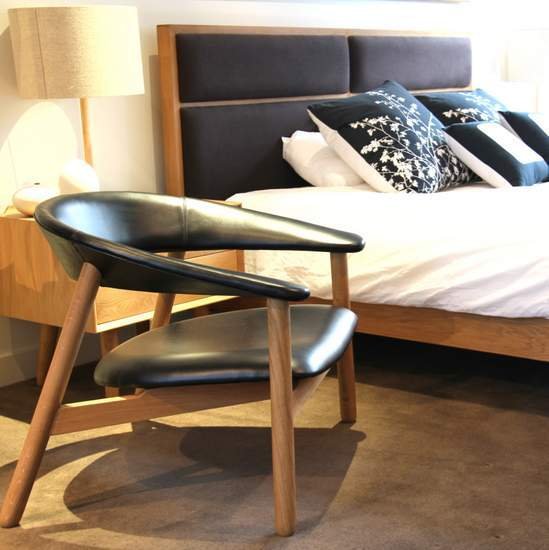 BOOMERANG LOUNGE CHAIR / BLACK - Green Design Gallery