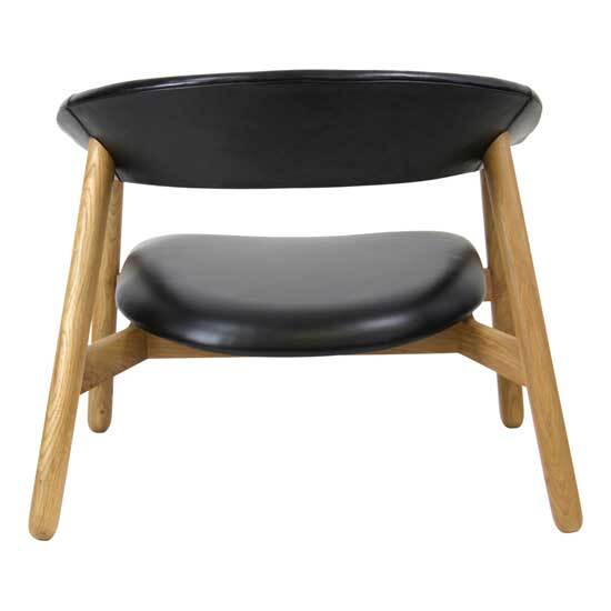 BOOMERANG LOUNGE CHAIR / BLACK - Green Design Gallery