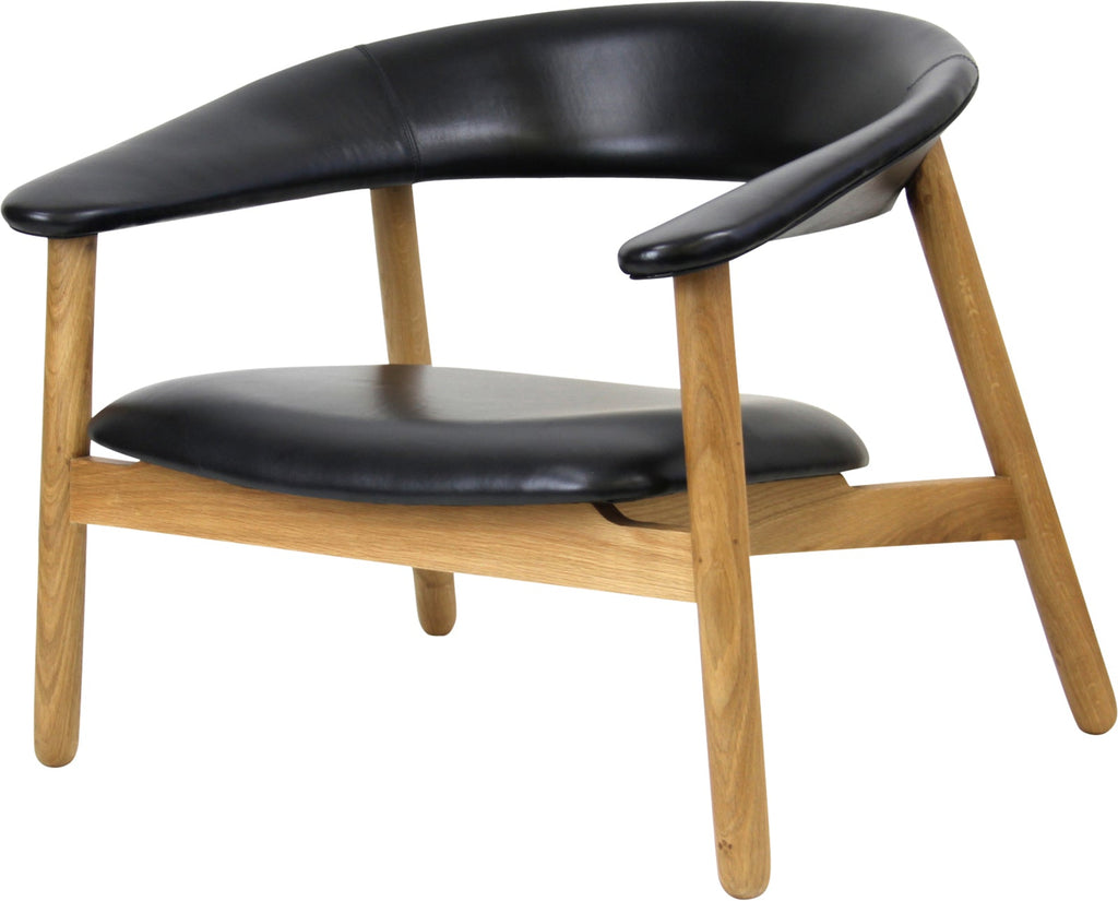 BOOMERANG LOUNGE CHAIR / BLACK - Green Design Gallery