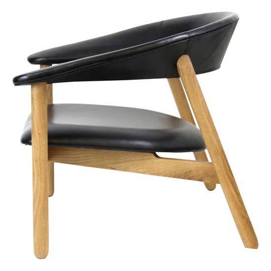 BOOMERANG LOUNGE CHAIR / BLACK - Green Design Gallery