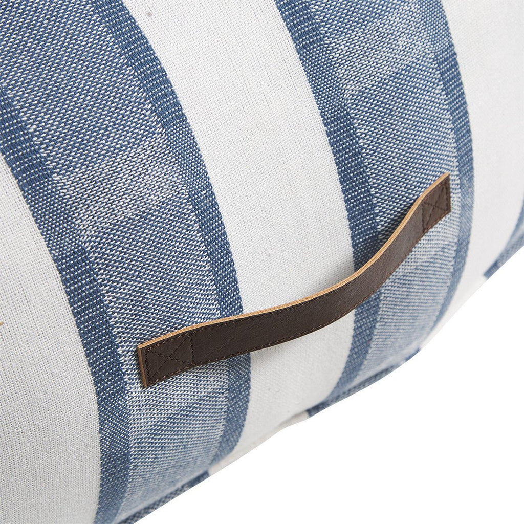 BOURNE OTTOMAN | RECYCLED MIX FIBRE | OCEAN - Green Design Gallery