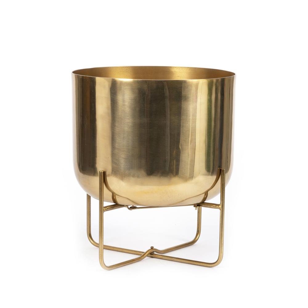 BRASS PLANTER | 3 SIZES - Green Design Gallery