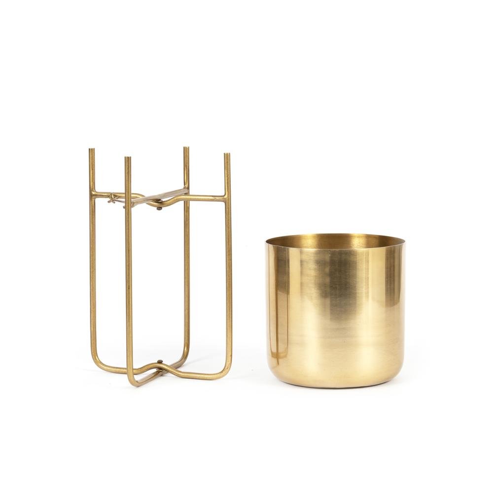 BRASS PLANTER | 3 SIZES - Green Design Gallery