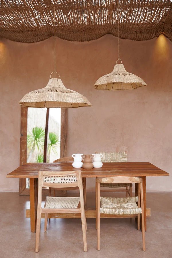 BROMO DINING CHAIR | NATURAL TEAK - Green Design Gallery