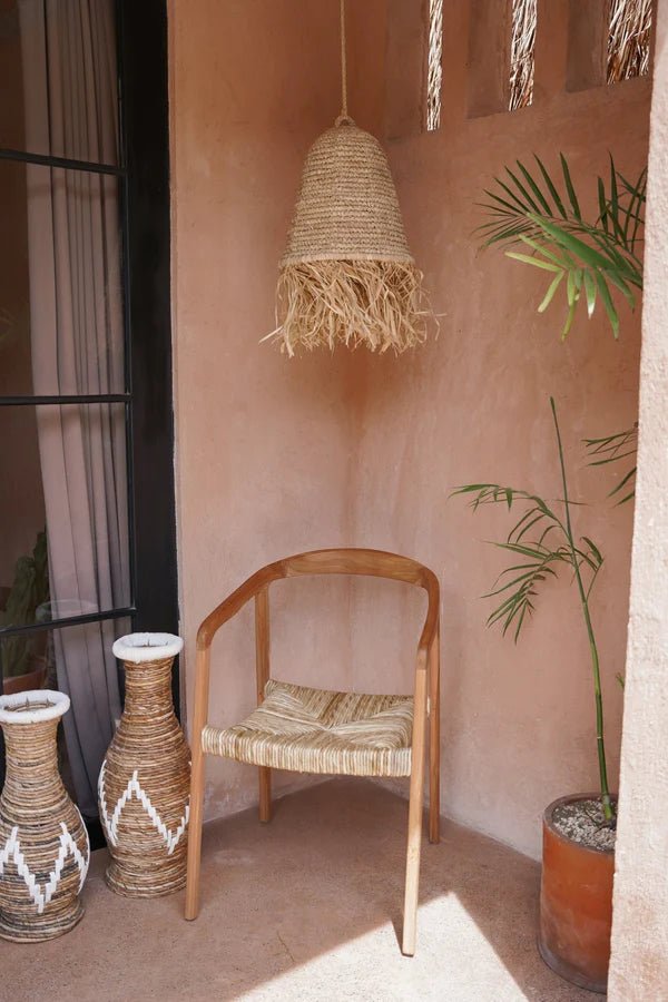 BROMO DINING CHAIR | NATURAL TEAK - Green Design Gallery