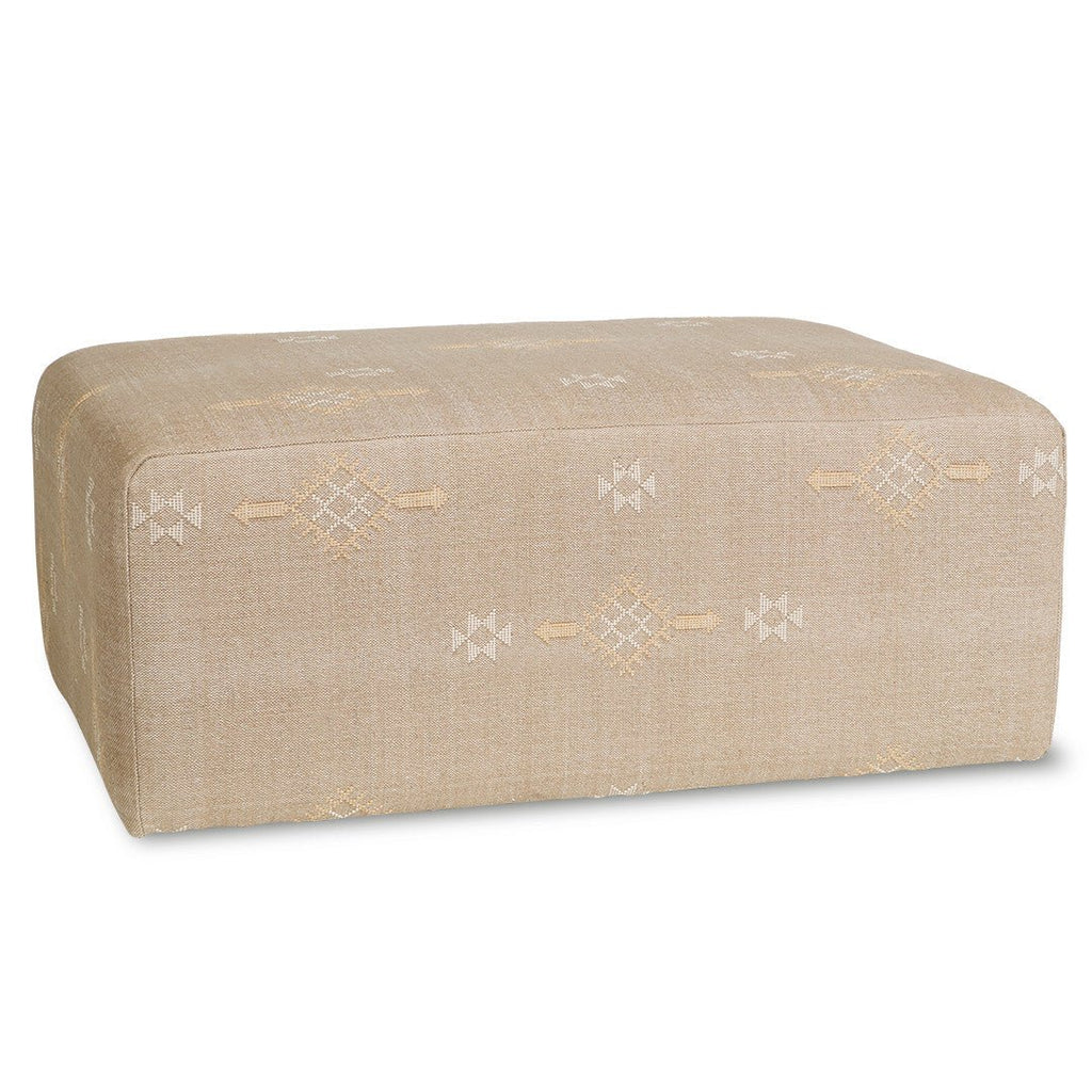 BROOKLYN RECTANGULAR OTTOMAN | MUSHROOM - Green Design Gallery