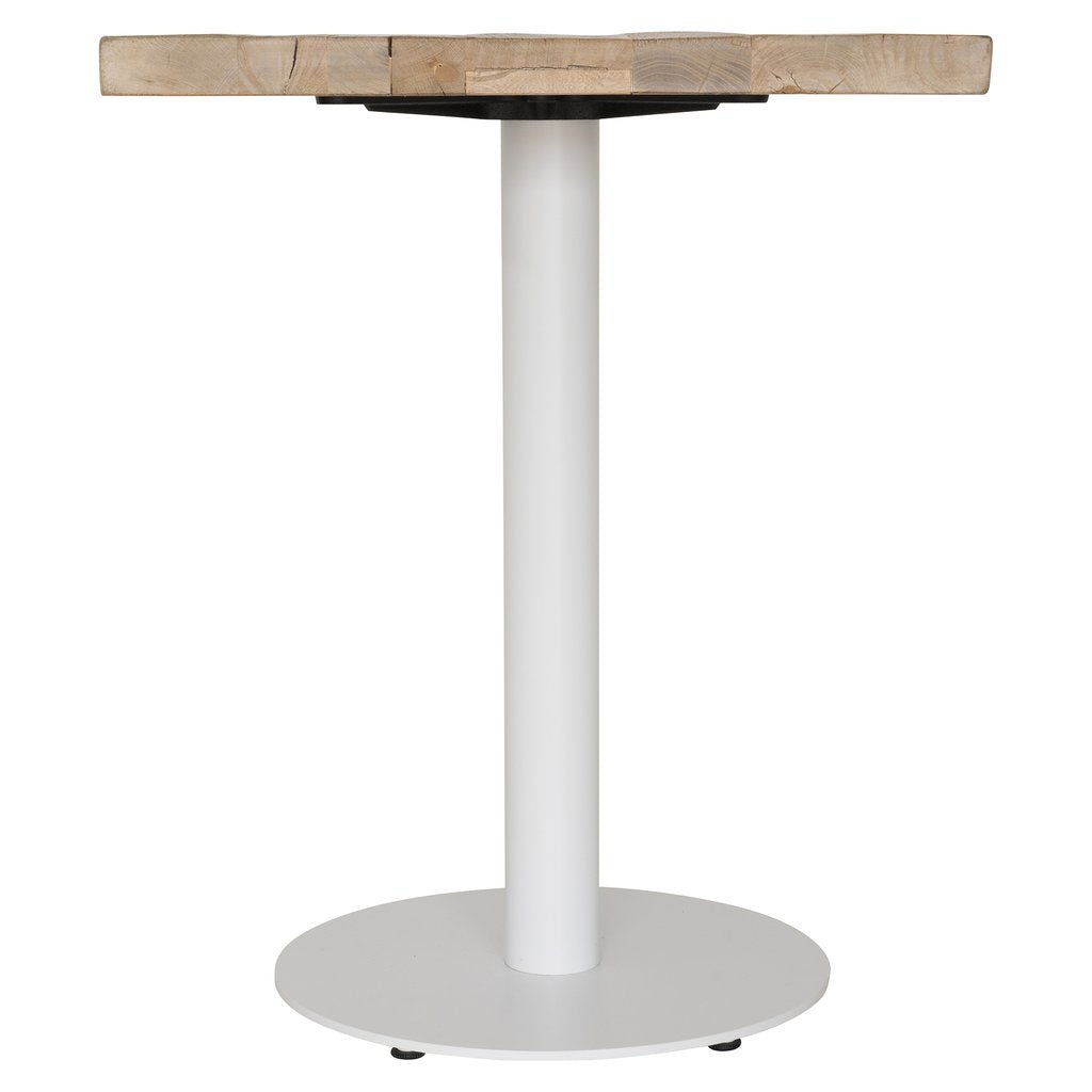 BRUNSWICK DINING TABLE / RECLAIMED ELM WOOD / WHITE - Green Design Gallery