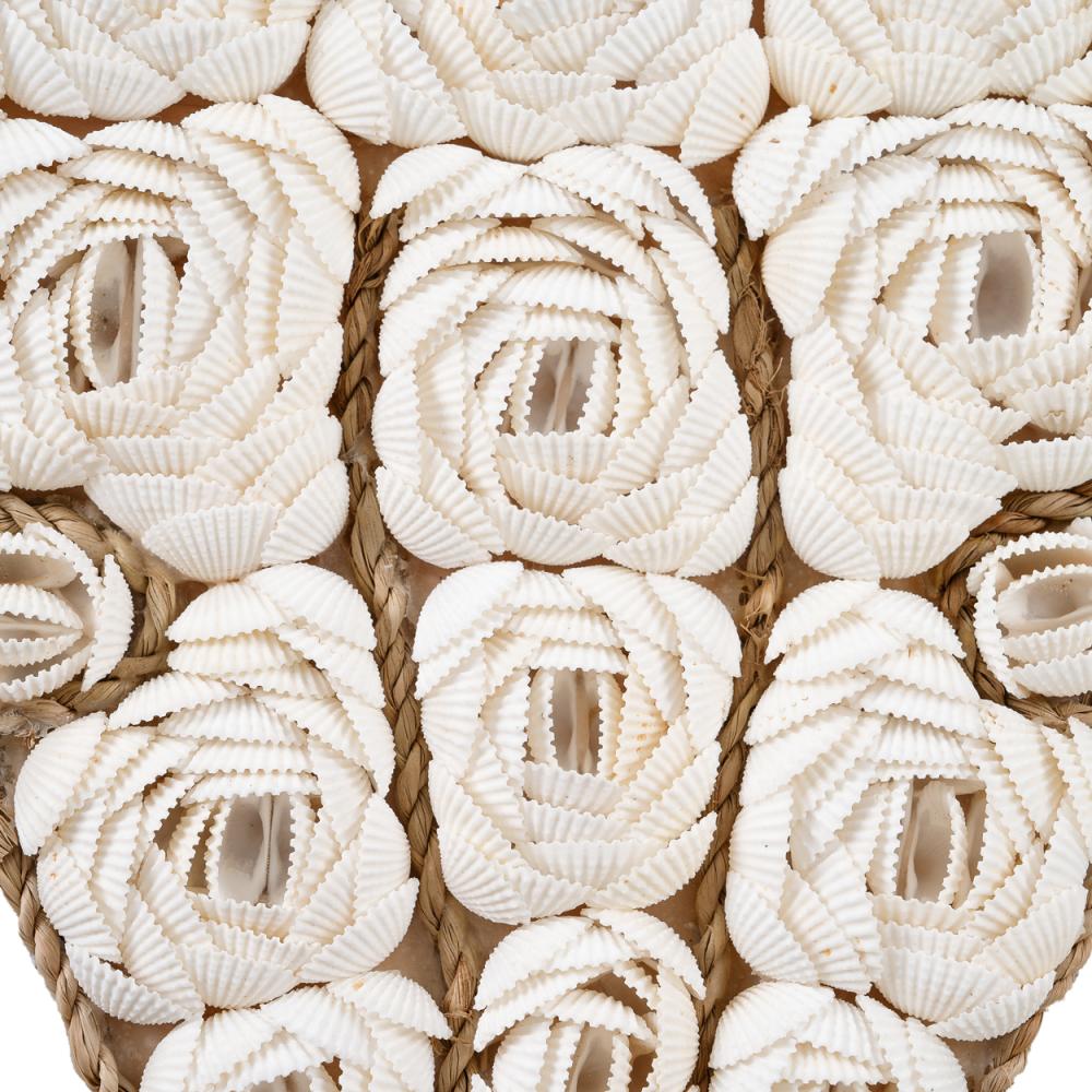 BULL SHELL WALL ART | WHITE - Green Design Gallery