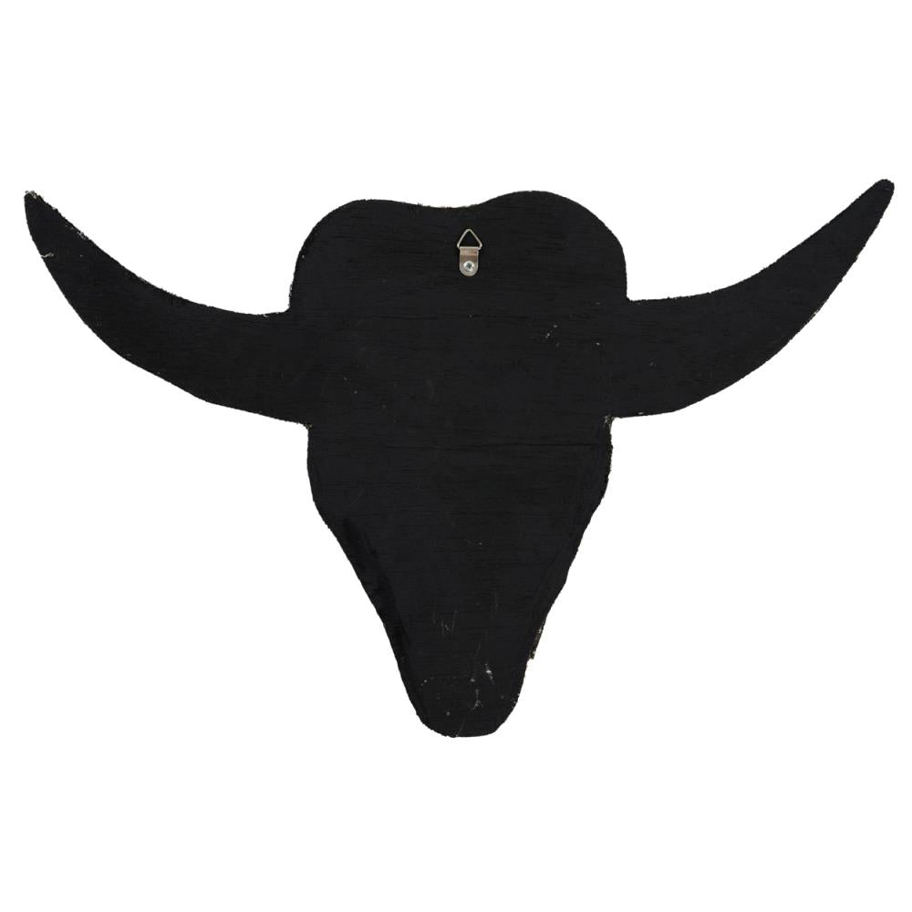 BULL SHELL WALL ART | WHITE - Green Design Gallery